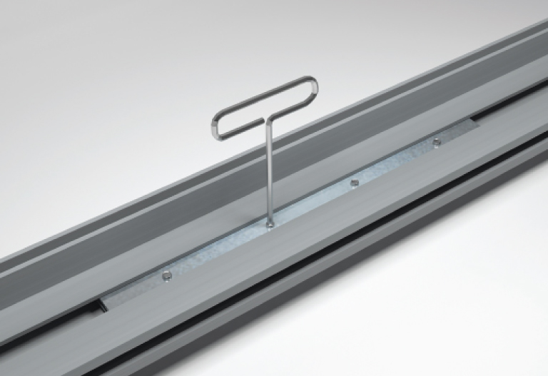 De extensionset vastmaken