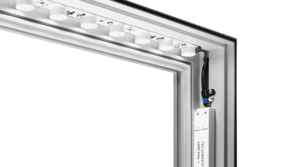 Lightbox edge lit techniek