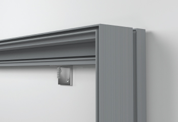 Textielframe ophangen