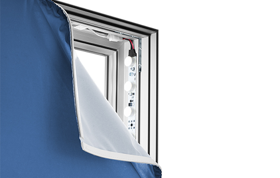 Lightbox 120 verlicht