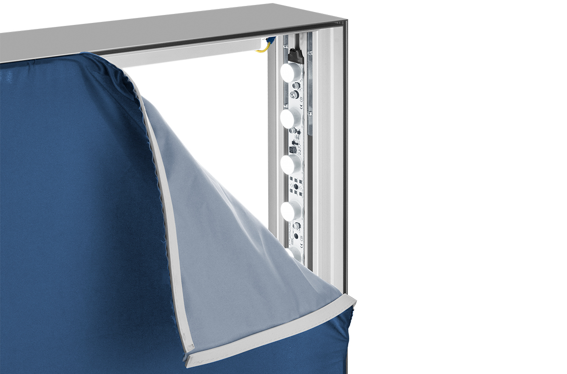 Lightbox double 100 close up