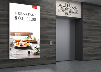 LED Lightboxes in openbare ruimtes