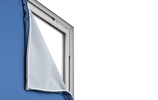 Textielframe 27mm met print groot