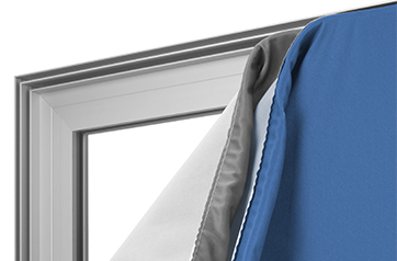 Aluminium frame met doek