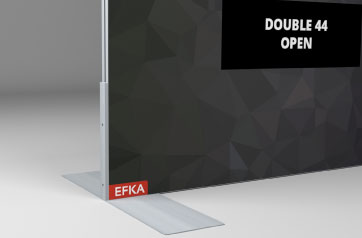 Mobiele staande banner