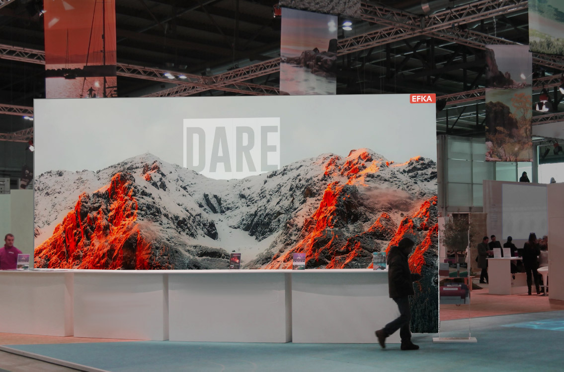 Ruimteverdeler beursstand