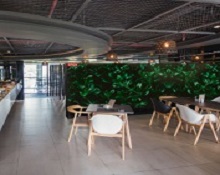 Scheidingswand horeca