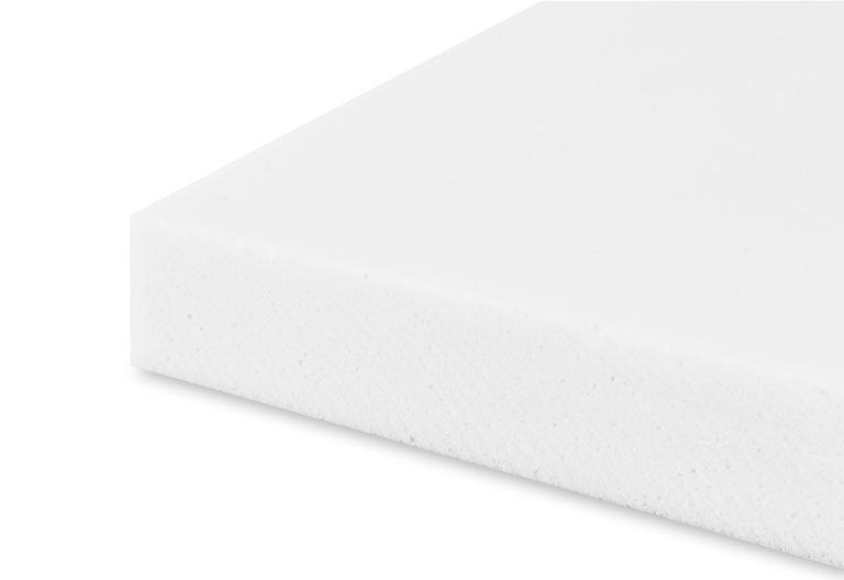 Basotect geen afwerking