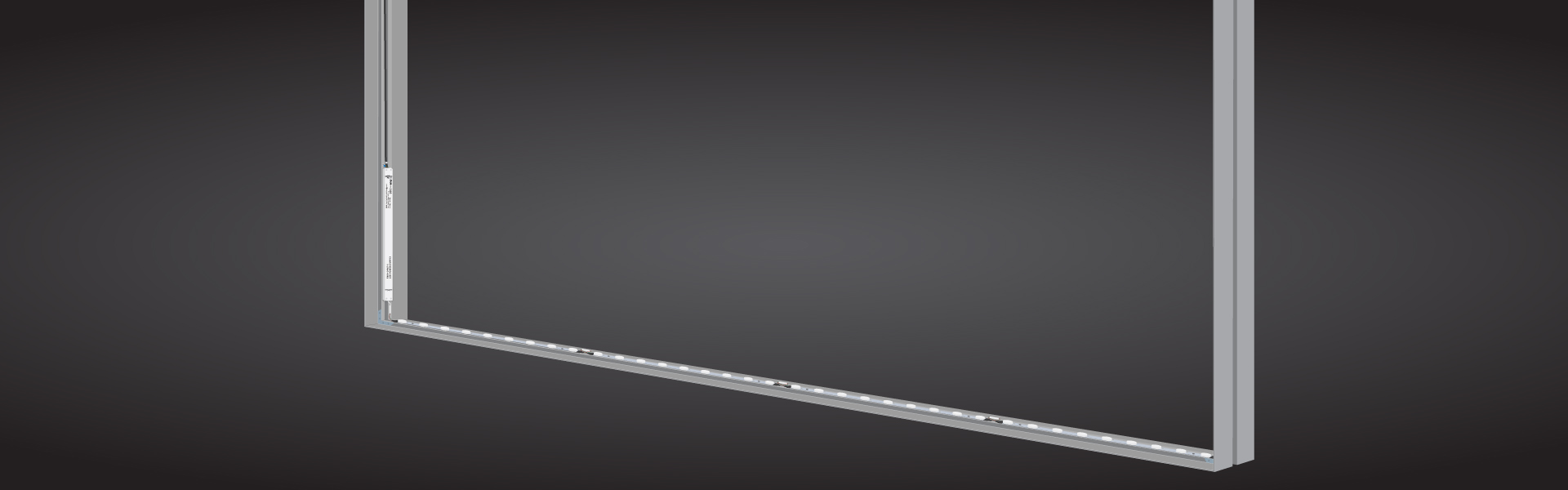 Lightbox double 100 rontgen