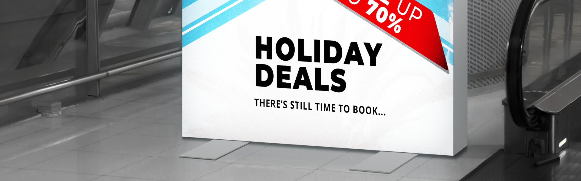 Lightbox double 100 dibond impressie