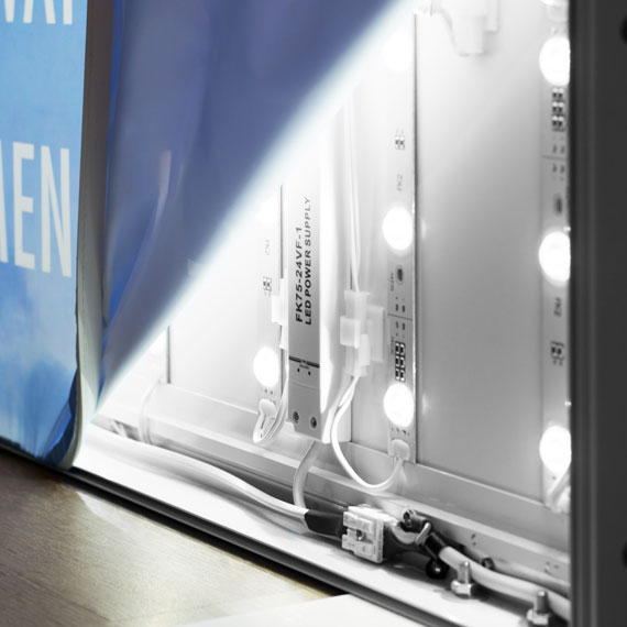 Een Lightbox 50 van binnen