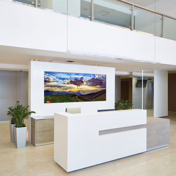 Ingebouwd textielframe