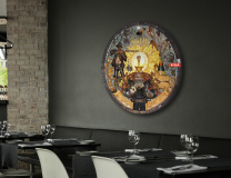 gebogen wanddecoratie