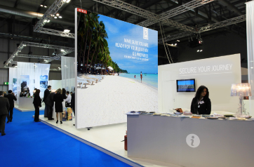 Mobiele presentatiewand